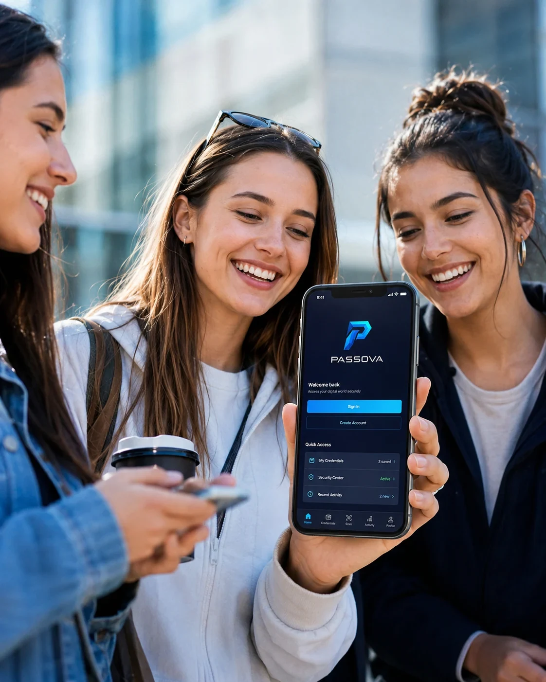 People using Passova together